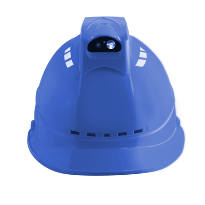 Kamera Helm Pengaman 4G PTT Android 7.1 3300mAh Baterai Hardhat Live Streaming