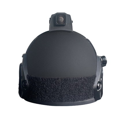 Kamera Helm Taktis Militer 4G Lensa Ganda 1080P Streaming Langsung Nyata