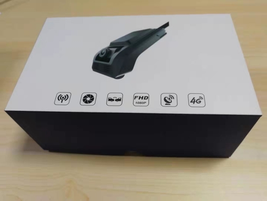 Night Vision 4G Dash Cameras Dengan Monitor Parkir Berat 0,4lbs