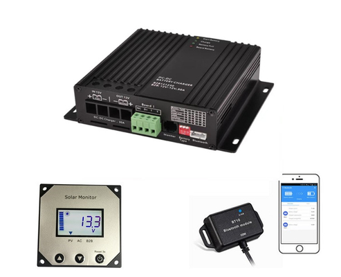 12V 30A DC Battery Charger Bahan Aluminm Untuk RV Boat Yacht