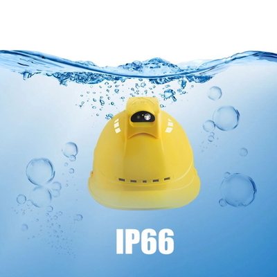 Helm Pemisah Uap Langsung 4G dengan Kamera Terpasang di Helm Pengaman untuk Penambangan Konstruksi