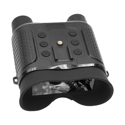 Helm Mounted Night Vision Goggles 4X Digital Zoom Hands Free Dengan Baterai Lithium