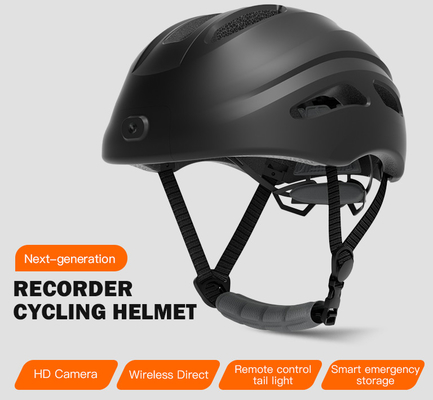 Helm Kamera Sepeda PC EPS 1080P Perekam Video Sudut Lebar 130 Derajat