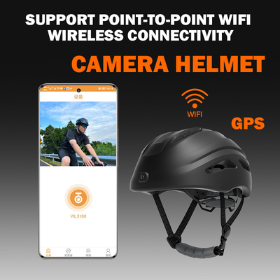 130 Derajat Helm Safety Kamera Sepeda Motor Sepeda Skuter Mengendarai Helm Kamera