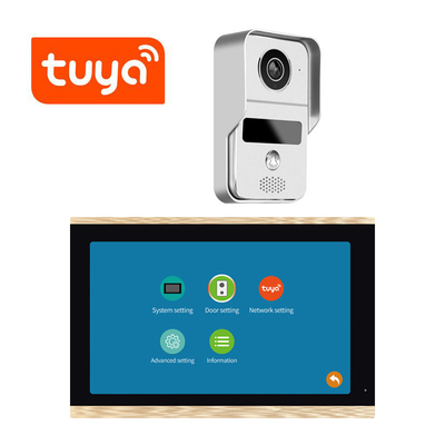 Mendukung Sistem Pemantauan Pemantauan Door Phone Dual Way Intercom Untuk Rumah Kantor Apartemen