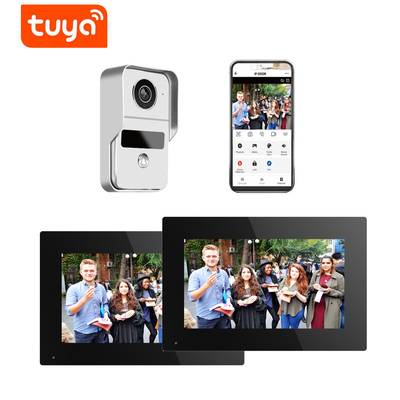 Nirkabel WIFI Video Door Phone IP Bel Pintu Sistem Interkom 1080P Kabel Kamera Malam Visi