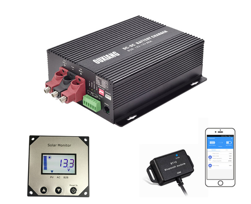 DC 12V MPPT Solar Charger Untuk Baterai RV / Lithium Ion / GEL Sealed / LiFePo4