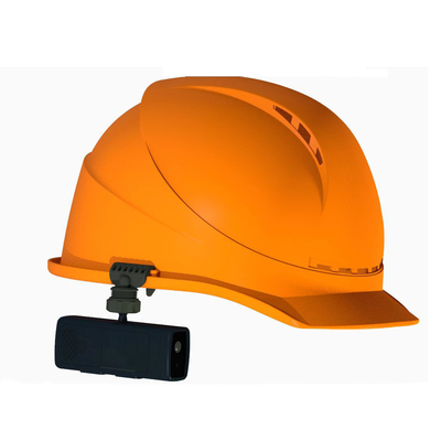 Kamera Helm Keselamatan Topi Keras AI 4G Wifi Cerdas Dengan Sistem VMS Monitor Pusat Komando