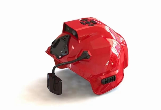 SOS Alert IR Thermal Imaging Camera Untuk Helm Pemadam Kebakaran Topi Keras