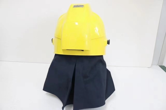Deteksi Gas Helm Pemadam Kebakaran Kamera Pencitraan Termal IR Kamera Helm Keselamatan Tahan Api
