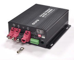 12V-12V 30A DC DC Pengisi Daya Baterai Pengisi Daya Cerdas Otomatis Baterai Ke Baterai