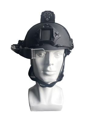 Kamera Tubuh Pribadi Helm Taktis Militer dengan PTT Intercom GPS Tracking