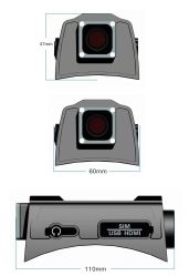 205g Portable Security Helmet Kamera 3G 4G Wifi 4000mAh Taktis Helmet Perekam