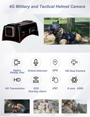 3G 4G Wi-Fi GPS Mini Smart Helm Kamera Dibangun Di 4000mAh Baterai Untuk Rekaman Video