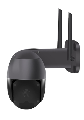15fps IP66 Kamera Daya Surya Streaming Video Tuya Smart Keamanan Luar Ruang