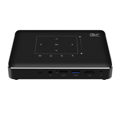 Led Light Type Mini Portable Projector Handheld Untuk Konferensi Teater Keluarga