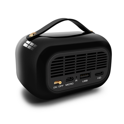 65 Lumens DLP Smart Projector Android 9.0 Sistem 4K Decoding Input Four-Corner Correction