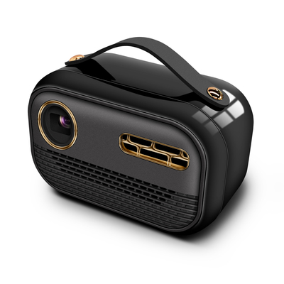 65 Lumens DLP Smart Projector Android 9.0 Sistem 4K Decoding Input Four-Corner Correction