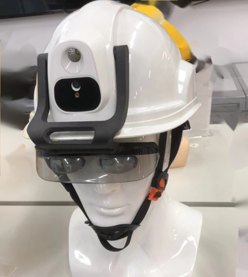 AR Glass 4G Helmet Camera AI Interaksi GPS Video Langsung Geo-Fencing EIS Situs Konstruksi Transmisi Wireless