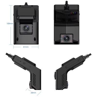 Vehicle DVR AI Dashcam dengan ADAS DMS 4G GPS WIFI Fleet Management Solution