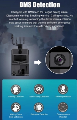 Sos App Control 4G Dashcam dan GPS ADAS/DSM/BSD/PCW 4G Mobile DVR