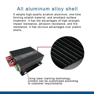 30A 390W DC baterai pengisi daya untuk baterai 12V Suhu dikompensasi Ringan pada 1,5kg