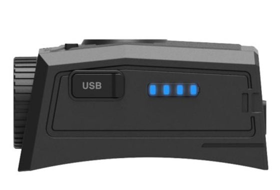 4K Kamera Helm Taktis streaming langsung GPS SOS Intercom penjaga keamanan