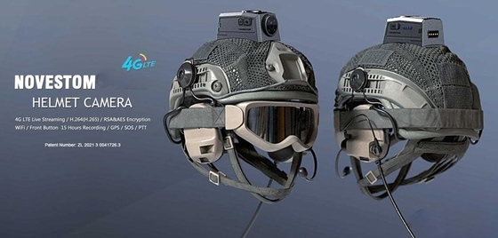 Kamera Helm Taktis Teknologi 4K Kamera Tempur dan Urusan Publik