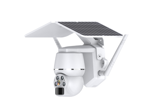 Smart 4G Wifi Security Camera dengan 800MAH Baterai Hi3518E SoC Solusi DC 5V1A Power Adapter