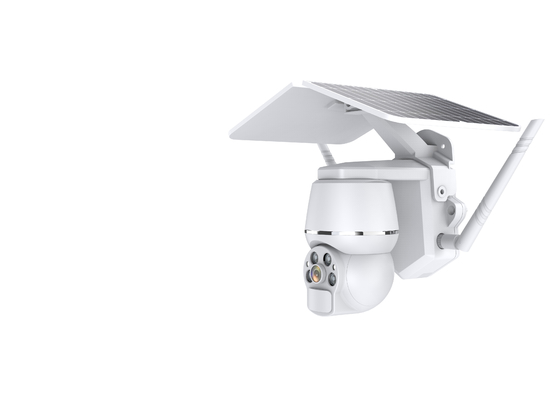 Smart 4G Wifi Security Camera dengan 800MAH Baterai Hi3518E SoC Solusi DC 5V1A Power Adapter