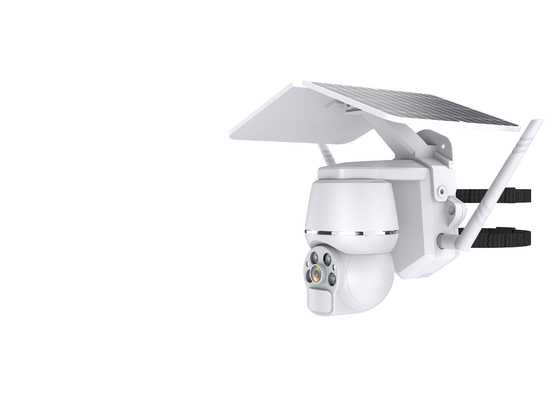 Smart 4G Wifi Security Camera dengan 800MAH Baterai Hi3518E SoC Solusi DC 5V1A Power Adapter