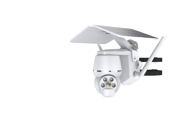Smart 4G Wifi Security Camera dengan 800MAH Baterai Hi3518E SoC Solusi DC 5V1A Power Adapter