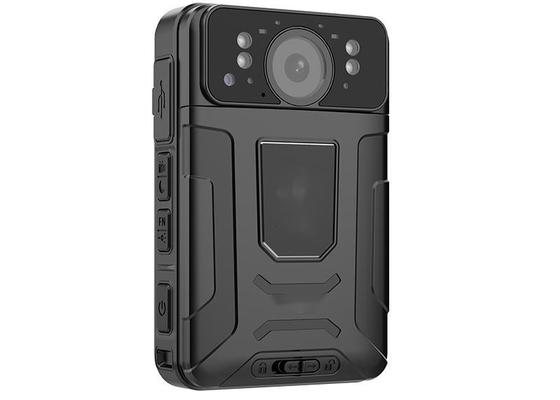 2.4 inci waterproof body camera dengan lensa sudut lebar 120 derajat dan baterai 5000mah fungsi pengenalan wajah