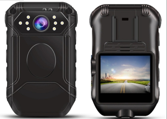13MP Night Vision Polisi Body Worn Camera dengan 120° Wide Angle dan IP66 Waterproof