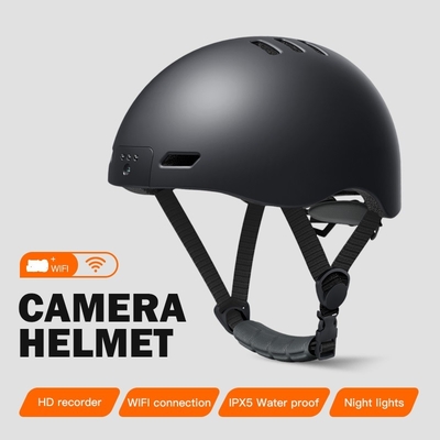 Kamera Helm Keamanan 720P dengan IP67 Waterproof dan suhu operasi hingga 70 derajat C