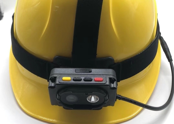 Laser dibantu 120 derajat IP67 Kamera Helm Keamanan dengan resolusi 1920X1080