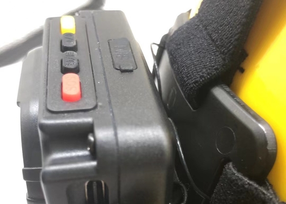 Laser dibantu 120 derajat IP67 Kamera Helm Keamanan dengan resolusi 1920X1080