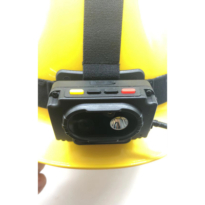 Lampu LED Hardhat Kamera Keamanan Dengan Sudut Besar 120° Dan Fotografi Asisten Laser