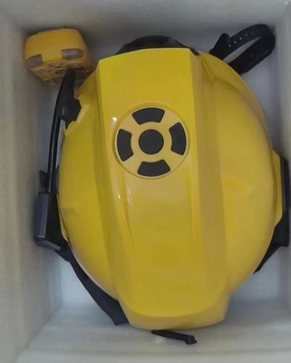 4G Firefighter Rescue Helmet Sensor Termal Terintegrasi Dengan Live Streaming 2 Way Talk