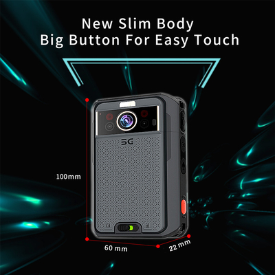 Advanced 5G 13MP Police Body Camera dengan USB dan 2G 16G Internal Memory untuk Keamanan yang Ditingkatkan