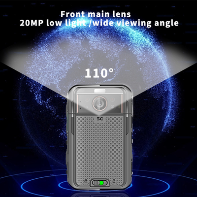 Advanced 5G 13MP Police Body Camera dengan USB dan 2G 16G Internal Memory untuk Keamanan yang Ditingkatkan
