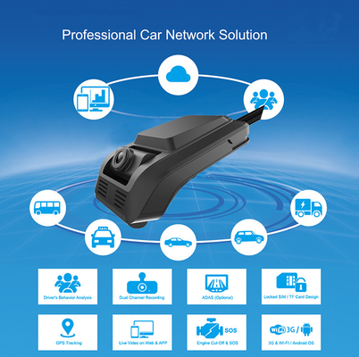 4G Smart Dash Camera dengan GPS dan Wide Angle Lens