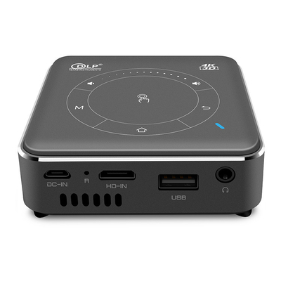 Luminance Mini Handheld Projector 2GB Buffer Memory dengan Area Proyeksi 30-120