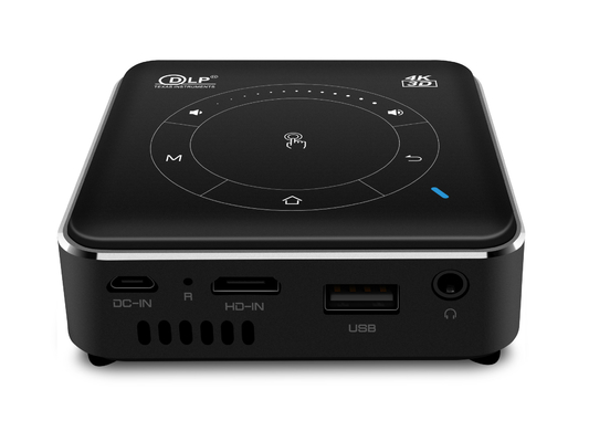 Proyeksi Area 30-120 Inch Mini Portable Projector dengan Kontras Tinggi
