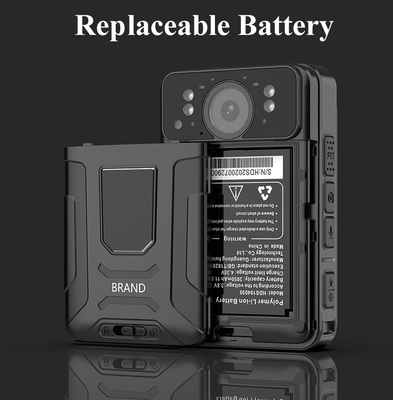 4G IP67 Waterproof Polisi Body Camera dengan Real Time Monitoring WiFi Connectivity