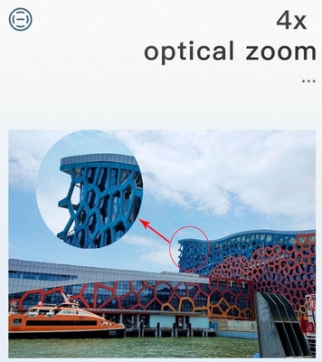 Situs Konstruksi Kendaraan 4G PTZ Kamera dengan Night Vision dan 4X Optical Zoom
