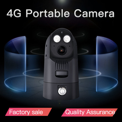 Dukungan GB28181 4X Optical Zoom 4G Kamera Surveillance Outdoor Dengan Visi Malam IR yang Efektif