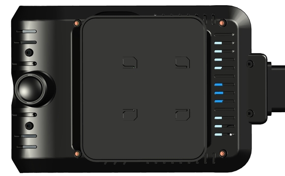 4G GPS Dual core Dash Cam dengan 170 Wide Viewing Angle dan Driver Face Recognition