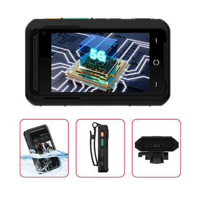 Rekaman Audio 32GB Polisi Wearable Body Camera dengan GPS dan Bluetooth Platform Software CMSV6
