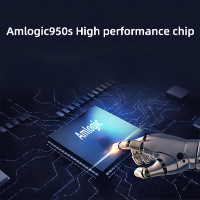 Amlogic T950S Main Chipset Mini Portable Projector dengan 220ANSI Lumens Bluetooth 5.0